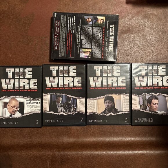 The Wire - The Complete Fifth Season (DVD, 2008, 4-Disc Set) - Picture 3 of 3